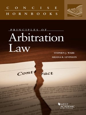 cover image of Principles of Arbitration Law